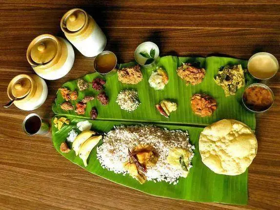 Traditional Kerala cuisine